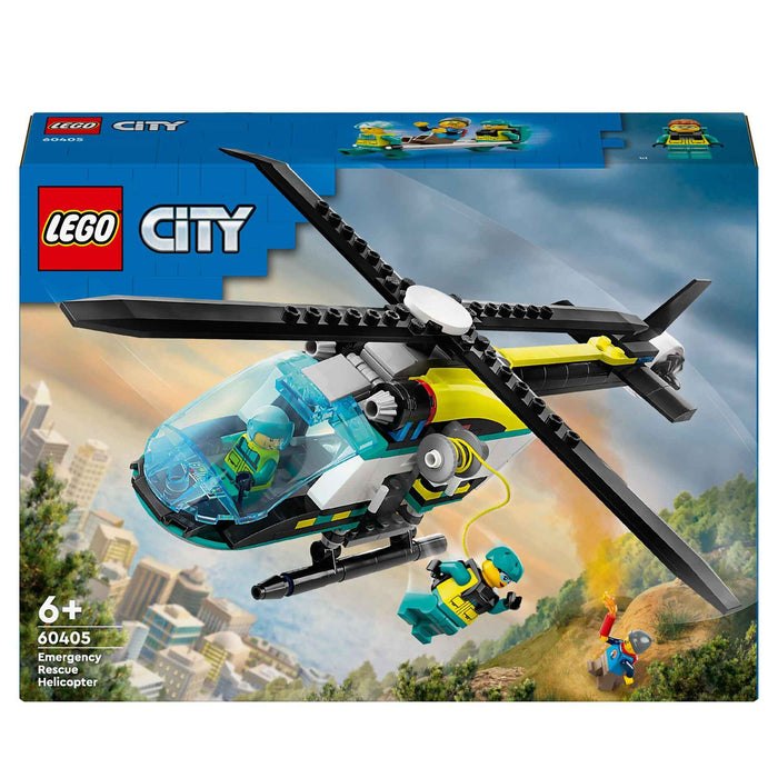 Lego City Helicóptero de Salvamento de Emergência 226 Peças