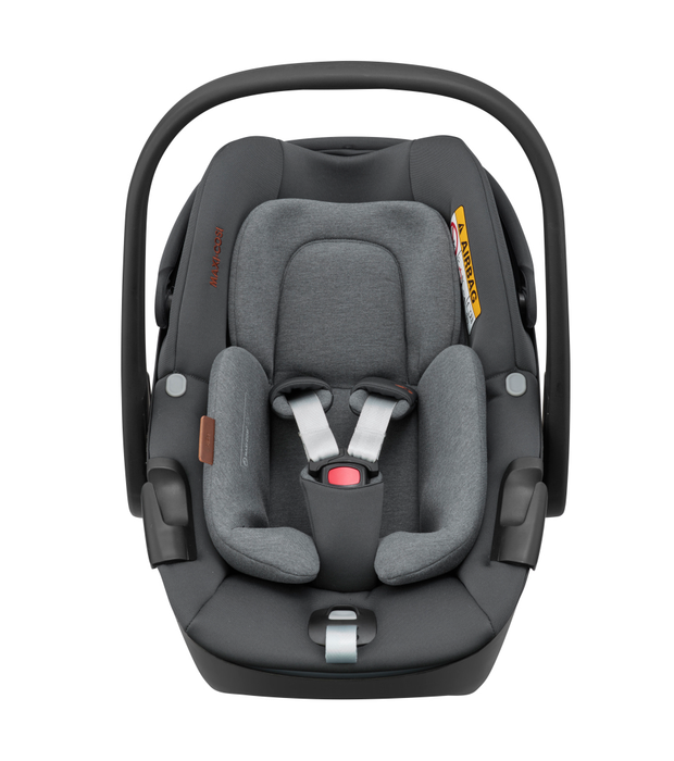 Pack Maxi-Cosi Leona² Essential Graphite + Pebble Luxe Twillic Grey + Base