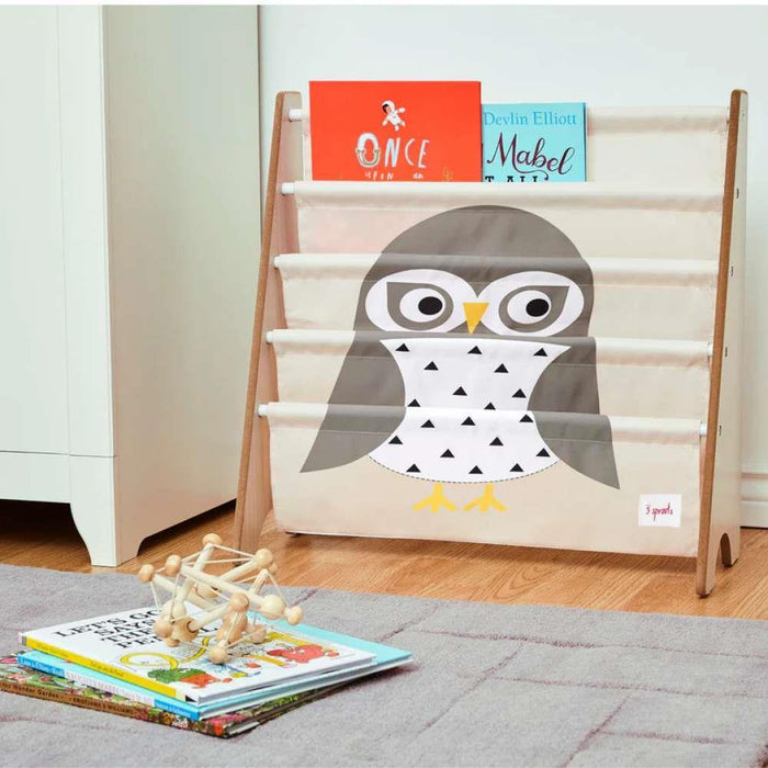 Owl Fabric Bookcase