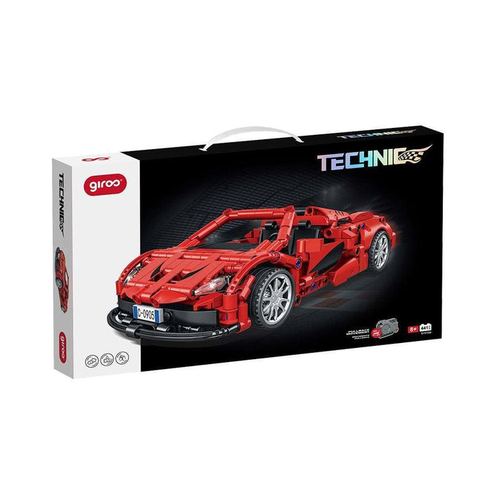 Technic Construção Carro de Corrida Vermelho 441 Peças