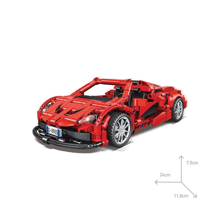 Technic Construção Carro de Corrida Vermelho 441 Peças