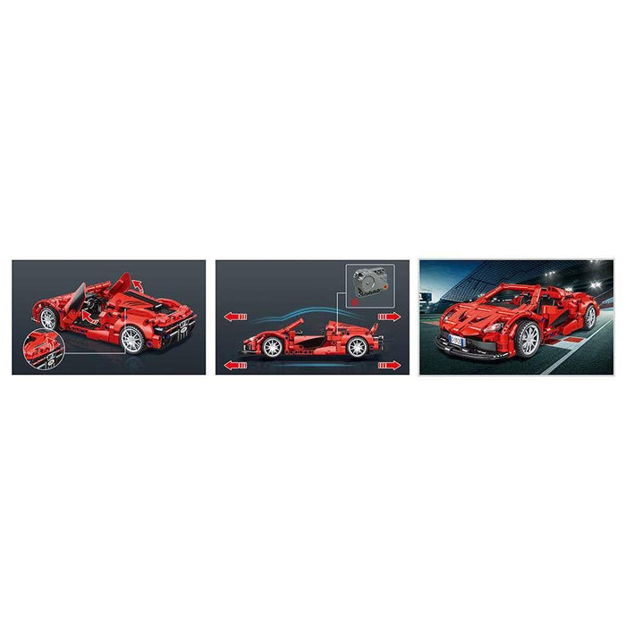 Technic Construção Carro de Corrida Vermelho 441 Peças