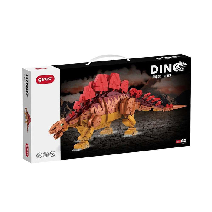 Dino Construção Stegosaurus 698 Peças