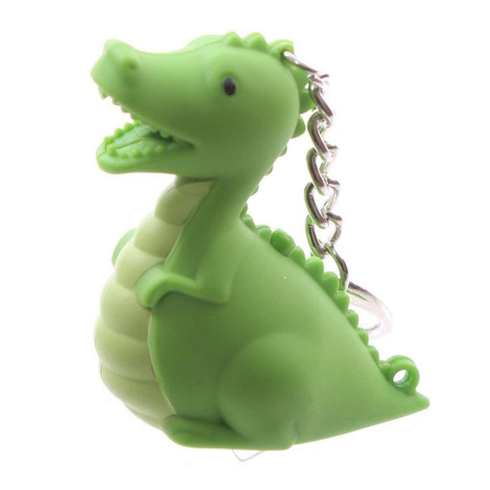 Puckatoy Dinosaur Keychain with Light and Sound