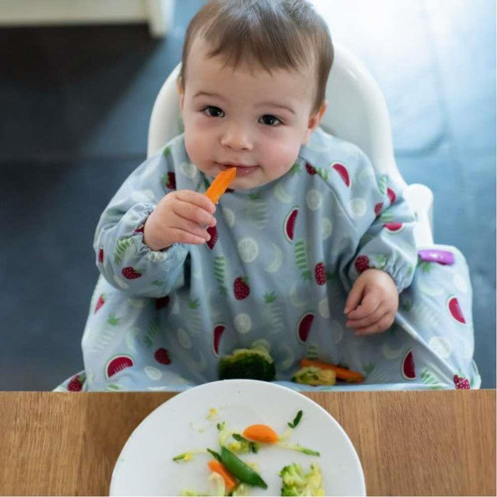 Tidy Tot Bib with Fruit Sleeves and Suction Cups 6m-2years