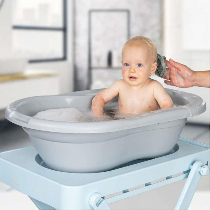 Baby Care Escova de Banho Suave em Silicone Menta