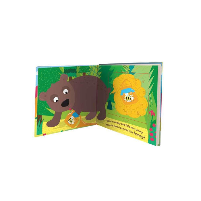 Buddy & Barney Livro Farts Raspa e Cheira Unicórnio