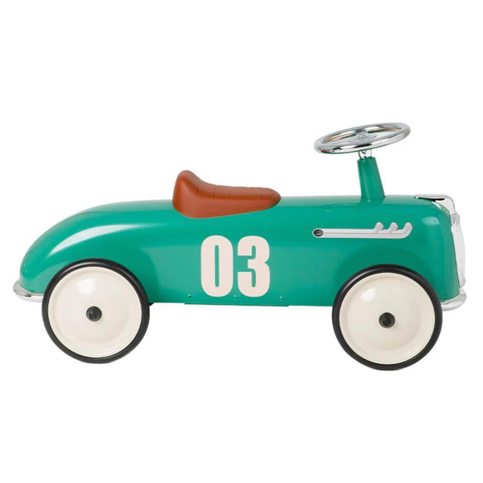 Carro Ride-On em Metal Tender Green