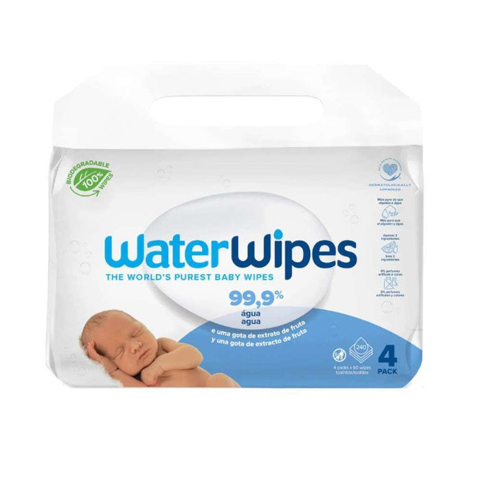 WaterWipes Bio Toallitas 4x60 unidades