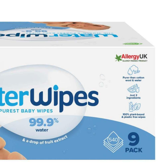 WaterWipes Bio Toallitas 9x60 unidades