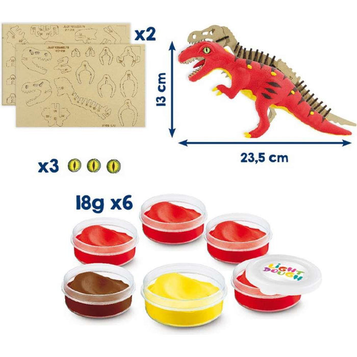 Maped Creativ 6 Pastas Modelar para Criação T-Rex