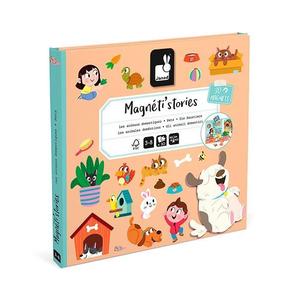 Jogo Magnéti´Stories Animais Domésticos