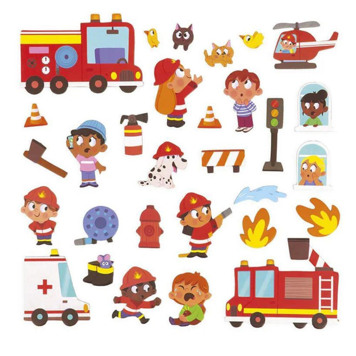 Jogo Magnéti´Stories Bombeiros