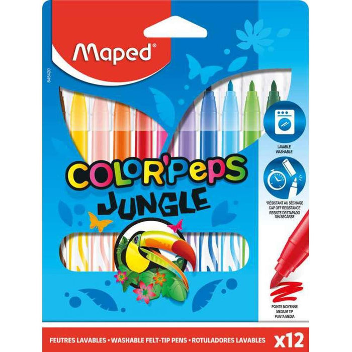 Maped Caixa 12 Marcadores Color Peps