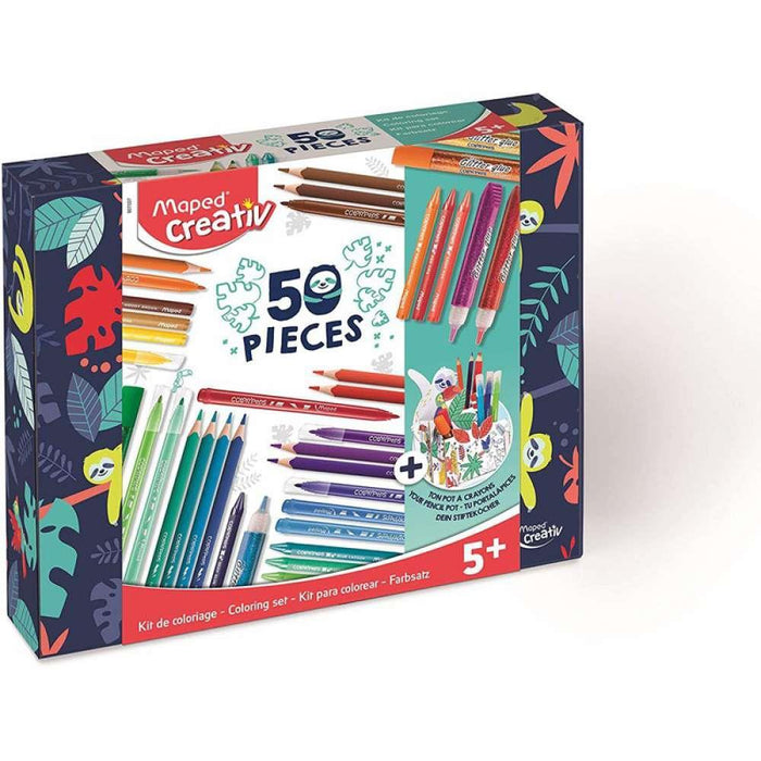 Maped Kit de Colorir 50 Peças Sortidas