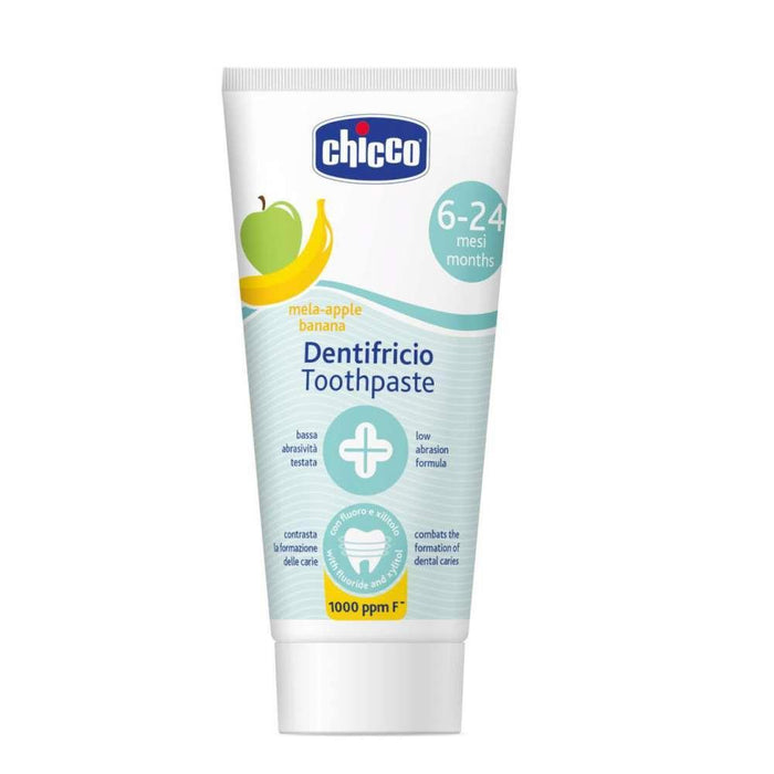 Chicco Dentifrico Maçã e Banana 6 m +