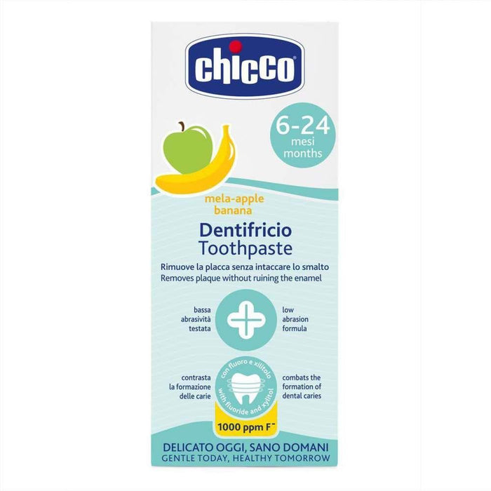 Chicco Dentifrico Manzana y Plátano 6 m+