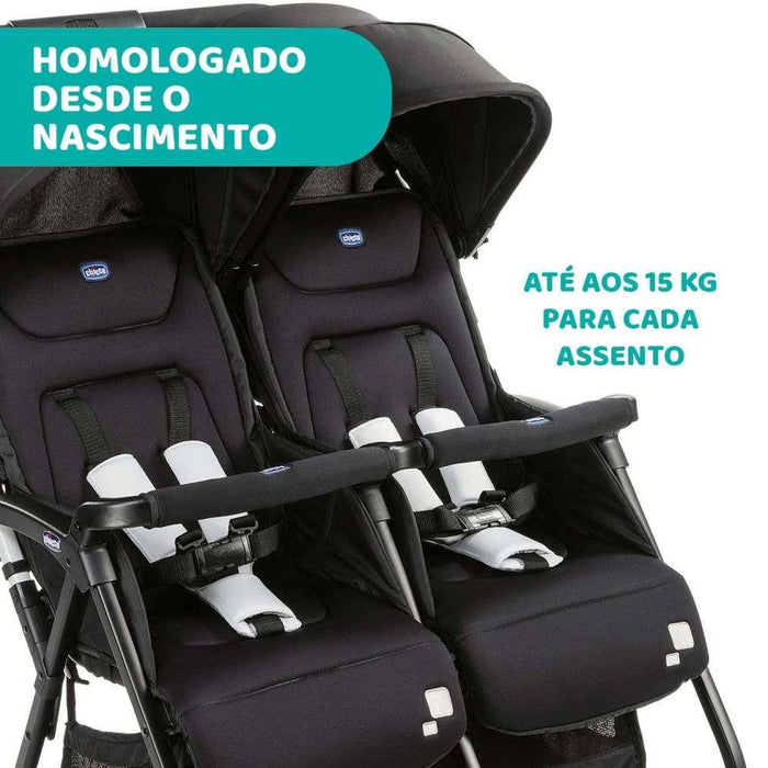 Chicco Ohlala Twin Black Night