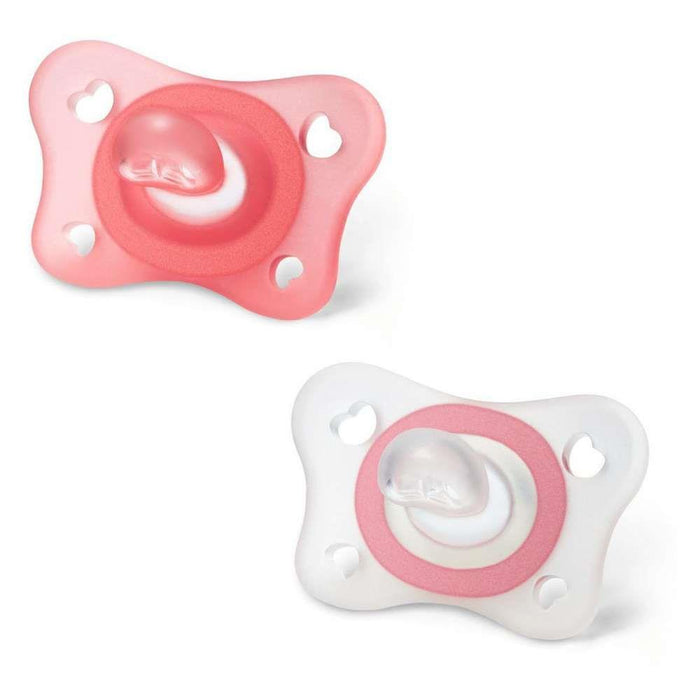 Chupeta Mini Soft Rosa 2-6m 2 Unidades