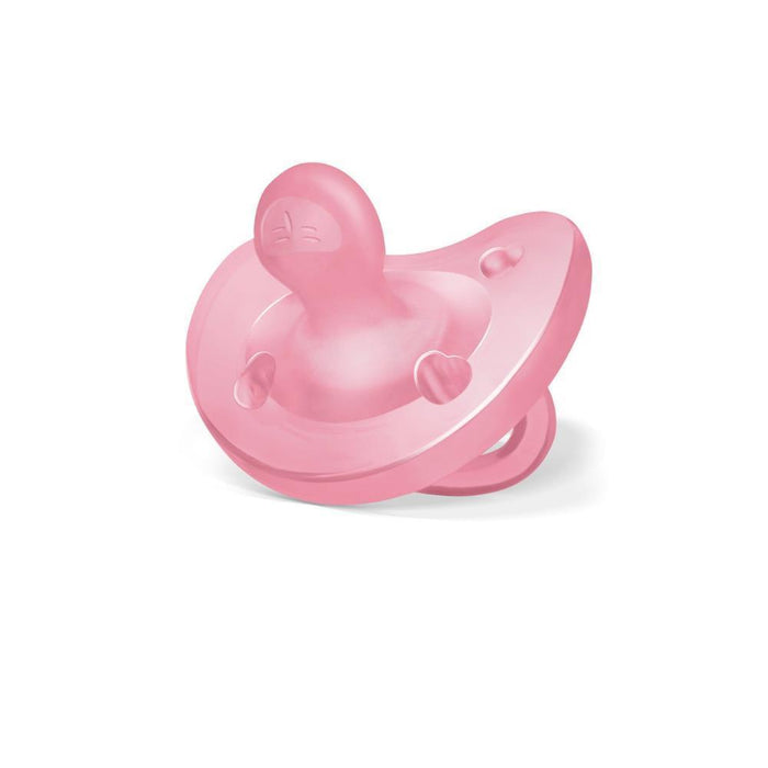 Chupeta Physio Soft Silicone Rosa 6-16m
