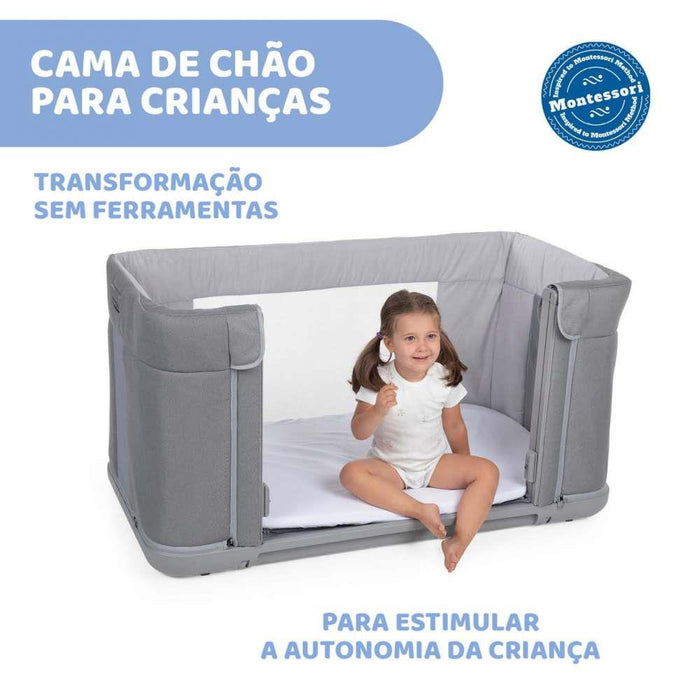 Cama Co-Sleeping Next2me Forever Honey Beige