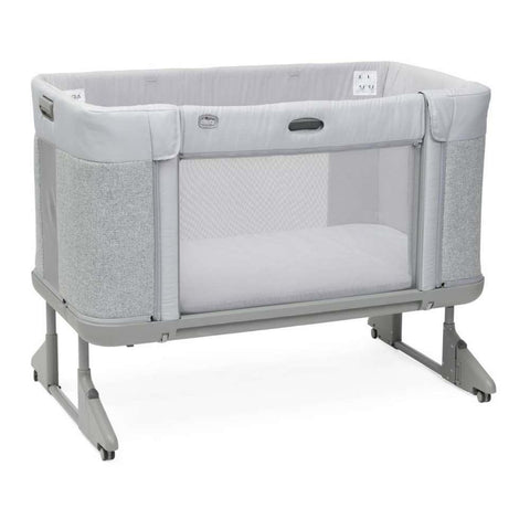 Cama Co-Sleeping Next2Me Forever Ash Grey Cross