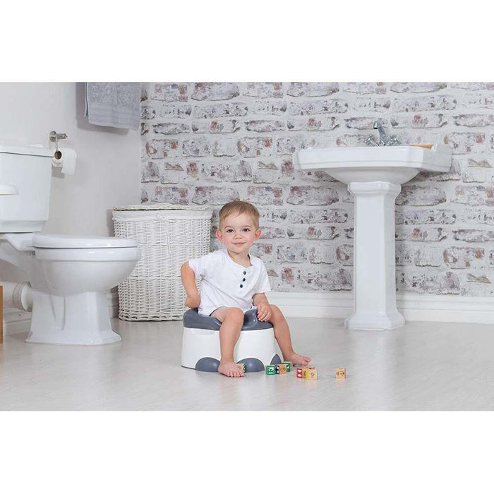 Bumbo Potty and Step 3in1 Cool Gray Step''n Potty