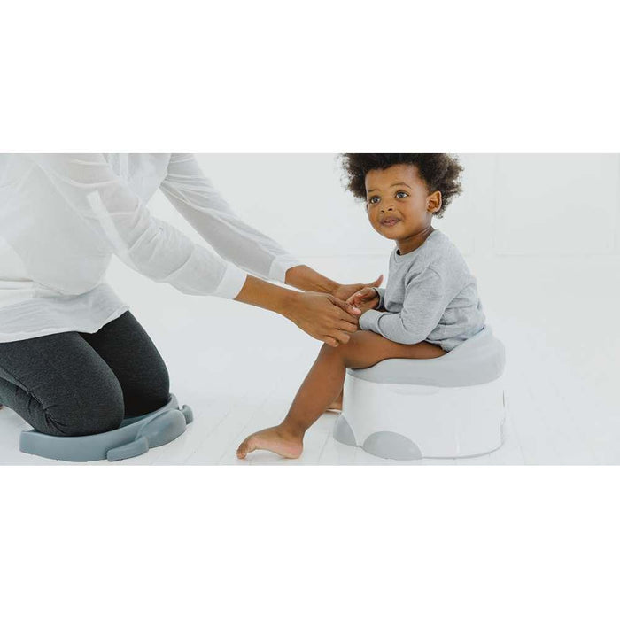 Bumbo Potty and Step 3in1 Cool Gray Step''n Potty