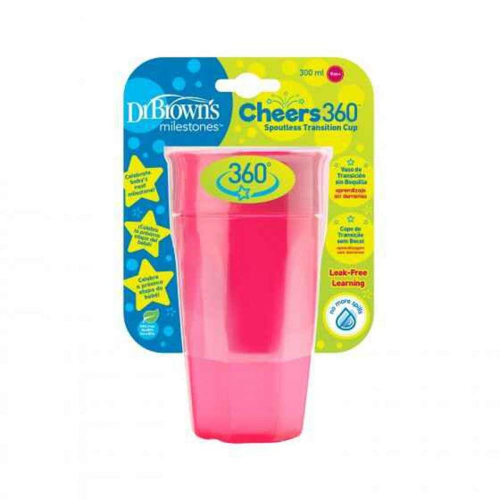 Copo de Transição 360 Rosa 300ml