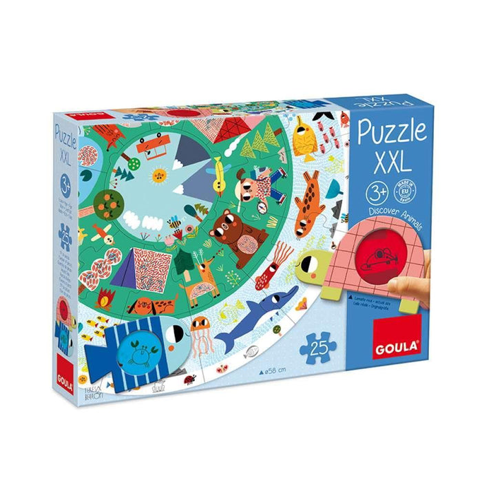 Goula Puzzle XXL Discover the Animals