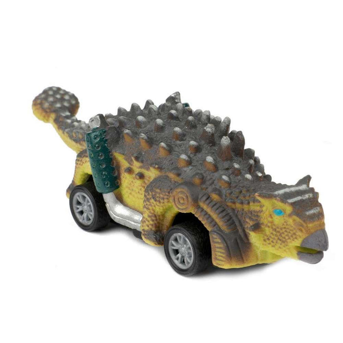 Toi Toys World of Dinosaurs 4 Dino-Cars Pull Back