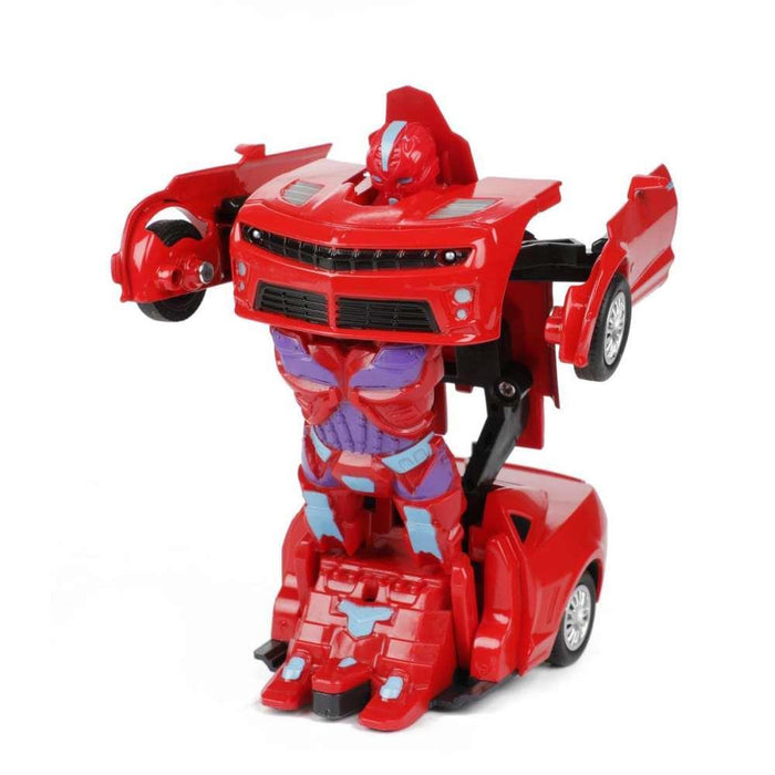 Toi Toys Transformable Robot Car Metal RoboForces