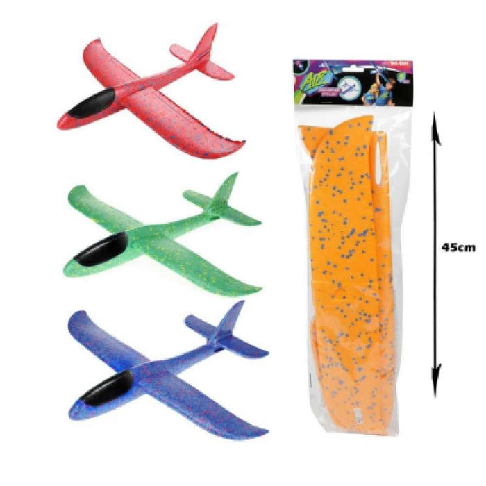 Avião Planador em Espuma XL 45cm