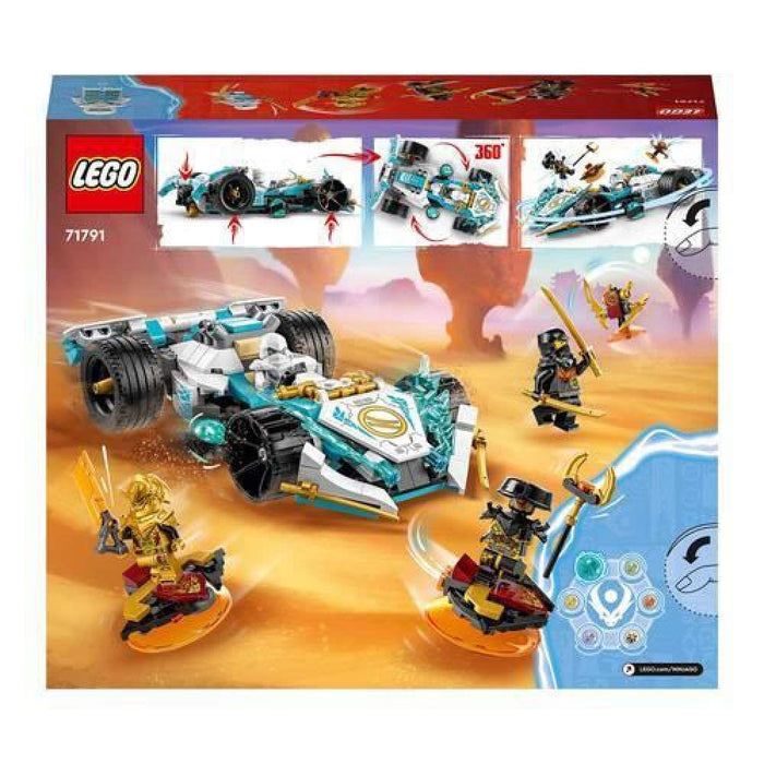 Ninjago Carro de Corridas Spinjitzu do Zane 307 Peças