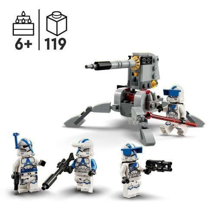 Star Wars Pack de Combate Clone Troopers 119 Peças