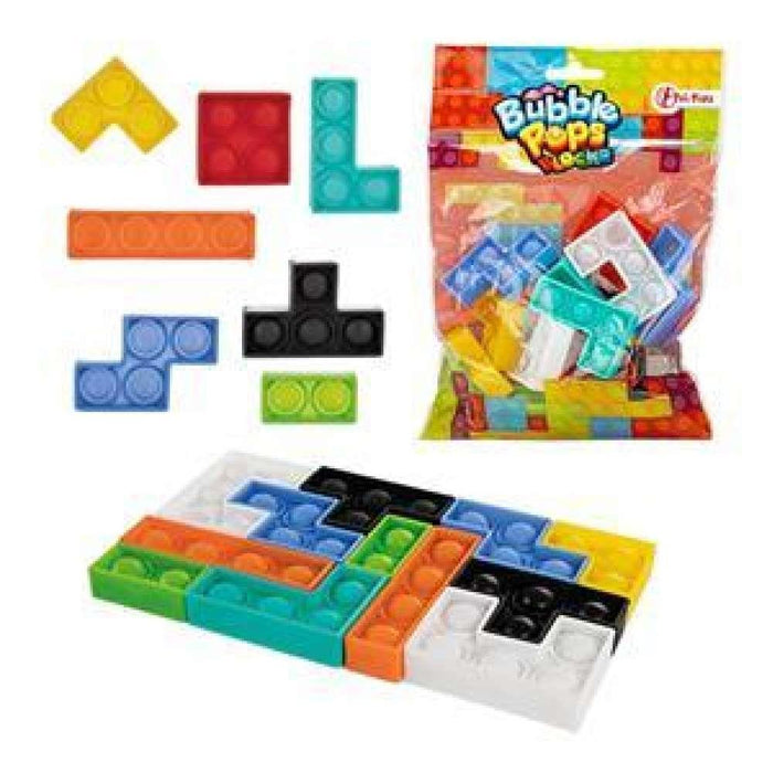 Bubble Pops Fidget Tetris