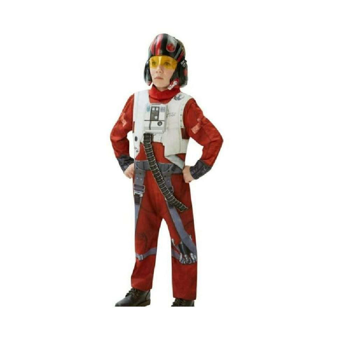 Disfarce Star Wars Piloto X-Wing Deluxe T5-6 Anos