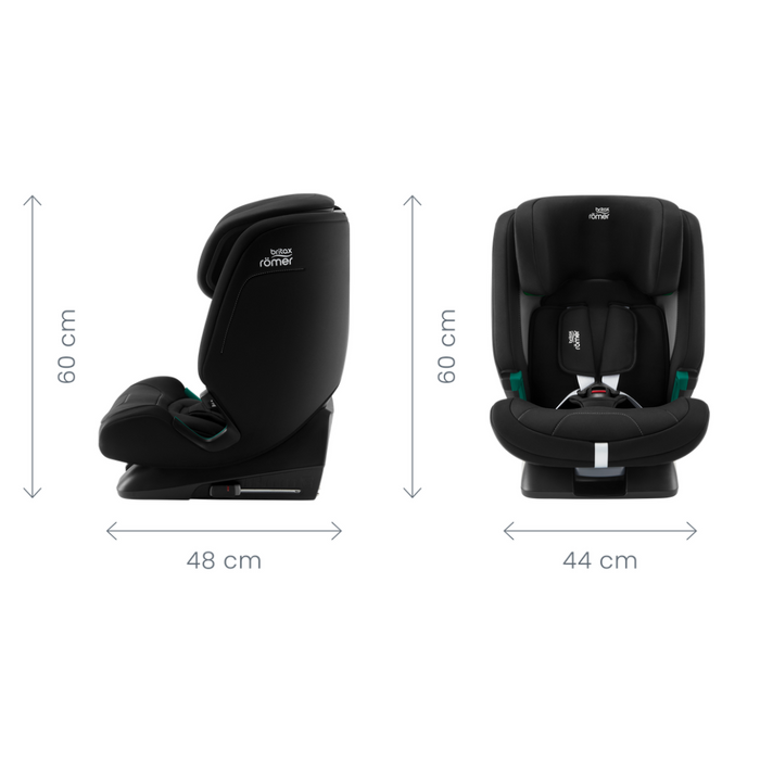 Britax Römer Versafix Diamond Space Negro 76-150cm