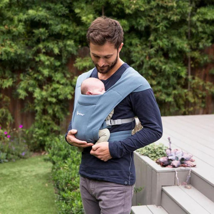 Marsúpio Ergobaby Embrace Knit Oxford Blue