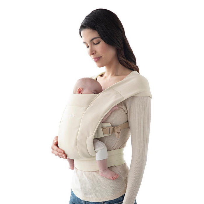 Mochila Porta Bebé Ergobaby Embrace Knit Crema