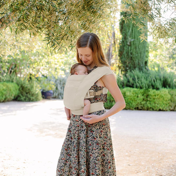 Ergobaby Embrace Knit Cream Baby Carrier