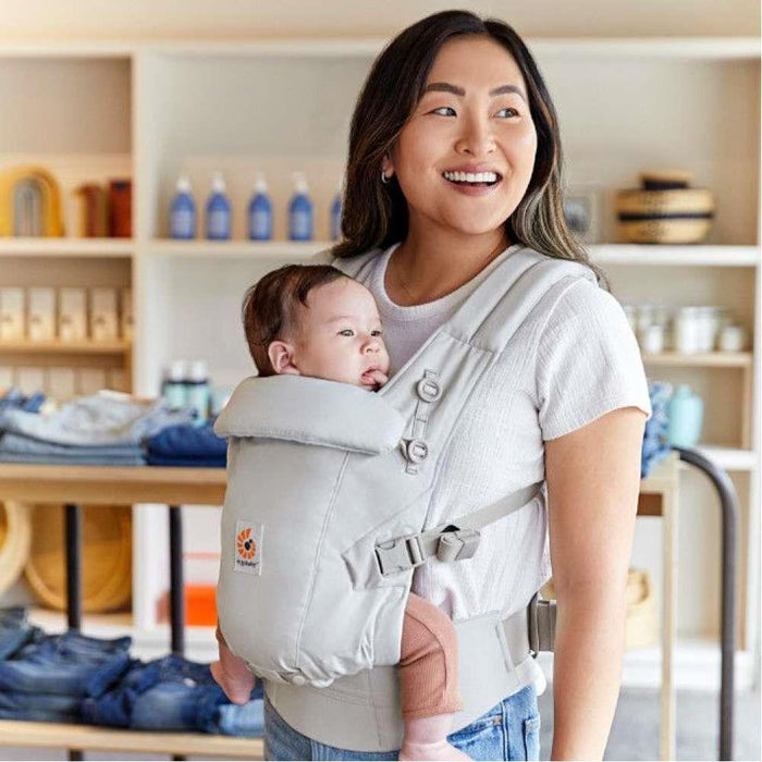 Ergobaby Baby Carrier Adapt Soft Touch Gray Perla