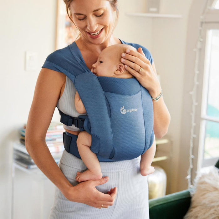 Marsúpio Ergobaby Embrace Mesh Blue