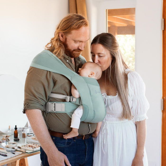 Mochila Porta Bebé Ergobaby Embrace Air Mesh Salvia