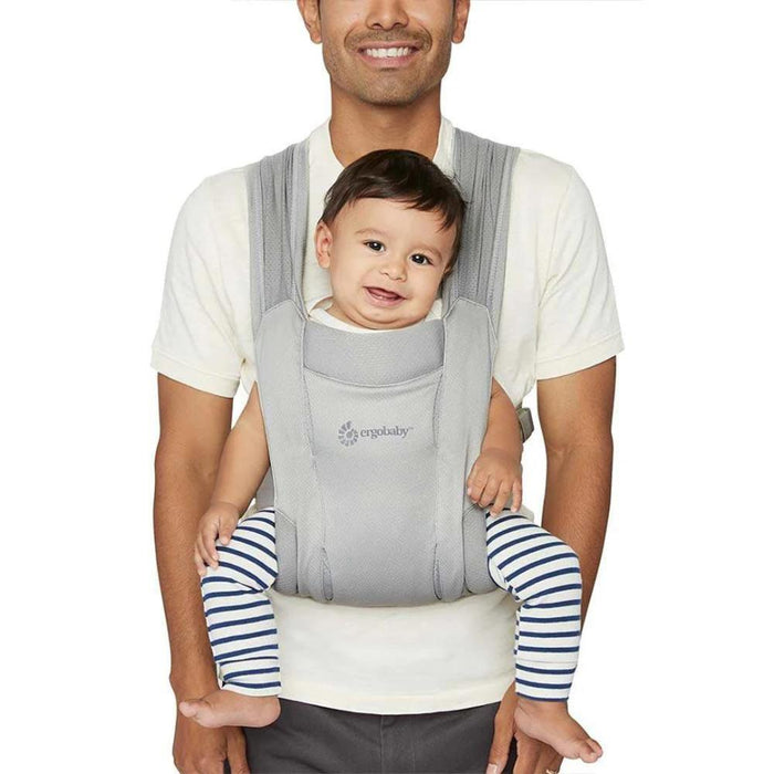 Ergobaby Embrace Mesh Soft Gray Carrier