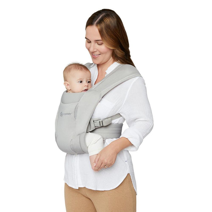 Ergobaby Embrace Mesh Soft Gray Carrier