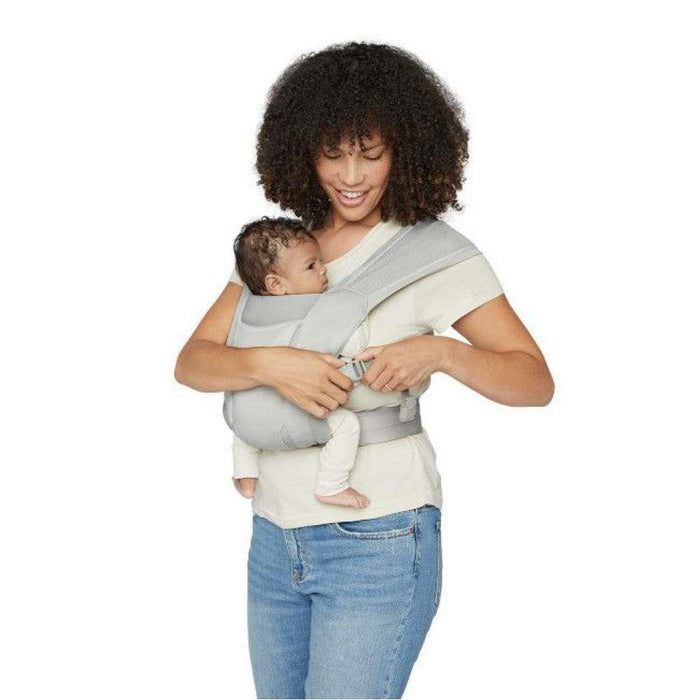 Ergobaby Baby Carrier Embrace Air Mesh Soft Gray
