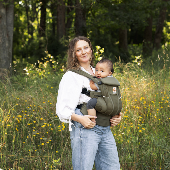 Ergobaby Omni Breeze Olive Green Baby Carrier