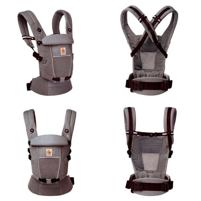 Ergobaby Adapt Soft Flex Mesh Graphite Gray Baby Carrier