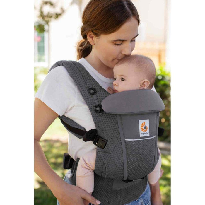 Ergobaby Adapt Soft Flex Mesh Graphite Gray Baby Carrier